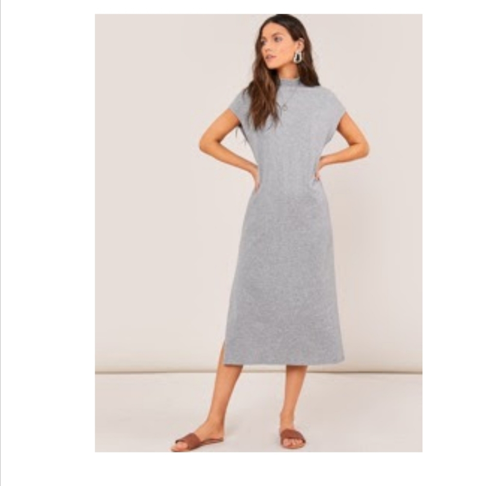 Grey T-shirt Dress